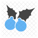 Stechpalme Kirsche Feier Symbol