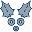 Stechpalme Weihnachten Symbol