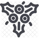 Stechpalme Weihnachten Dekoration Symbol