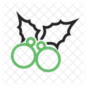 Stechpalme Kirsche Feier Symbol