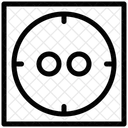 Steckdose Stromanschluss Steckdosenverteiler Symbol