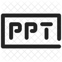 Power Point PPT Dateiformat Symbol