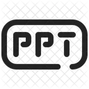 Power Point PPT Dateiformat Symbol