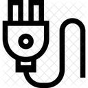 Stecker Wechselstrom Audiobuchse Symbol