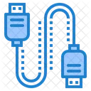 Stecker Ethernet Kabel Netzwerk Symbol