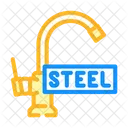 Steel Clean Sink Icon