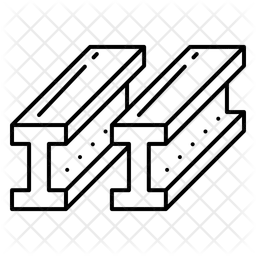 Steel Beam  Icon