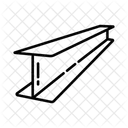 Steel Beam Construction Material Icon