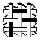 Steel Fence Barrier Wall Icon