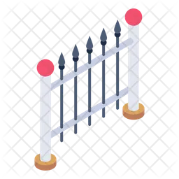 Steel Fence  Icon