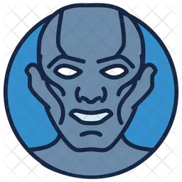 Steel Man Emoji Icon