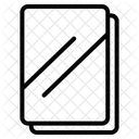 Steel Sheet Paper Roll Metal Roll Icon