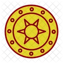 Steel Shield Armour Defence Icon
