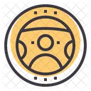 Steering Power Car Icon