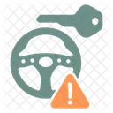 Steering Lock Car Lock Icon