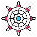 Retro Sail Ship Icon