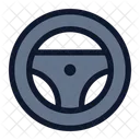 Co Steering Wheel Icon