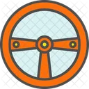Steering Wheel Car Game Icon