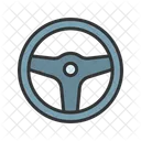 Steering Wheel Driver Control Icon