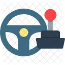 Steering Wheel Car Icon