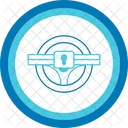 Steering Wheel Anti Theft Car Icon