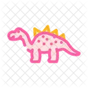 Stegosaurus Dinosaur Animal Icon