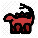 絶滅、棘、動物 アイコン