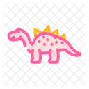 Stegosaurus Dinosaur Animal Icon