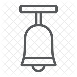 Stehende Glocke  Symbol