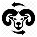 Steinbock-Zeichen  Symbol