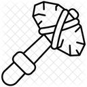 Steinhammer Hammer Waffe Symbol