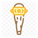 Wikinger Fledermaus Farbe Symbol