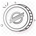 Stellar Coin Crypto Icon