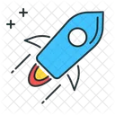 Stellar Launch Rocket Icon