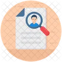 Mitarbeitersuche Profilsuche Headhunting Icon