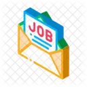 Liste Umschlag Job Symbol