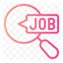 Stellensuche Stellenvermittlung Stellensuche Symbol