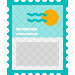 Briefmarke  Symbol