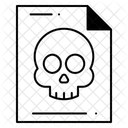 Stencil Pattern Clothes Icon