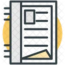 Steno Pad Notepad Icon