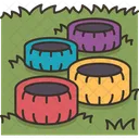 Step Tires Rubber Icon