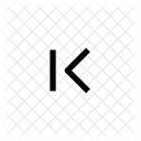Step Backward Previous Skip Icon