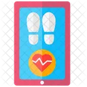Step Count Flat Icon Business And Finance Icon Pack Icono