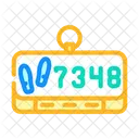 Step Counter Foot Icon
