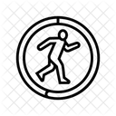 Step Counter Foot Icon