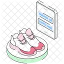 Step Counter Tracker Joggers Icon