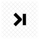 Step Forward Next Skip Icon