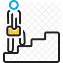 Step Ladder Climb Icon