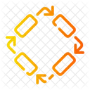 Step Process Bussines And Finance Icon