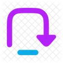 Step Over  Icon